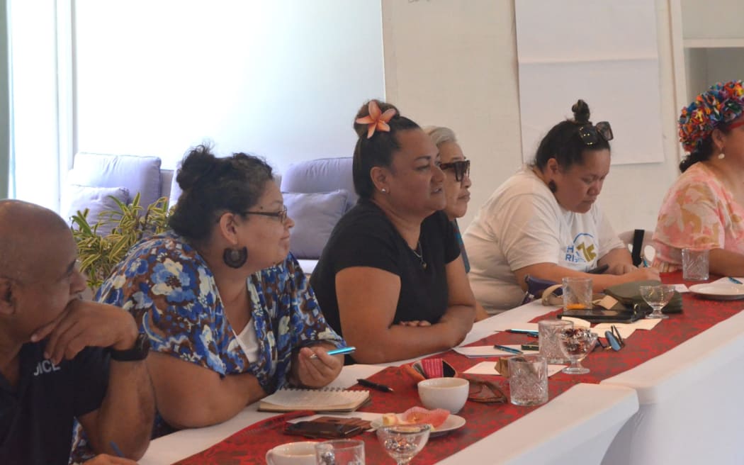 Participants gather at the workshop on the potential development of hate crimes legislation in the Cook Islands. MELINA ETCHES/25120306