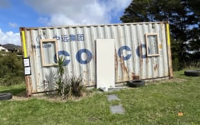 Container house art in Waikato in St Petersburg Estate