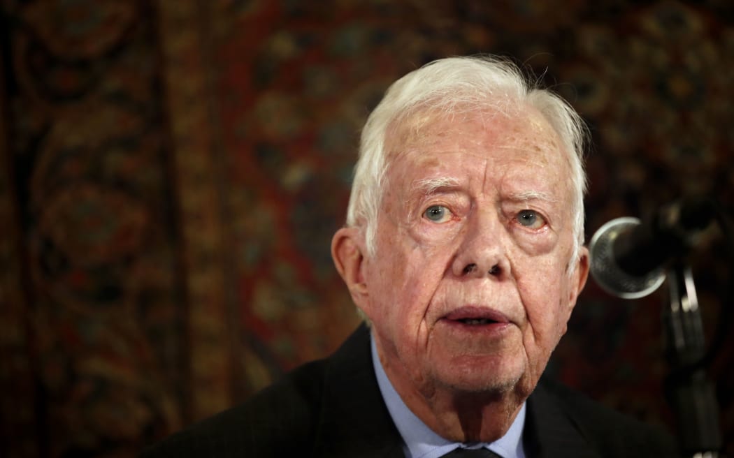 Former US President Jimmy Carter.