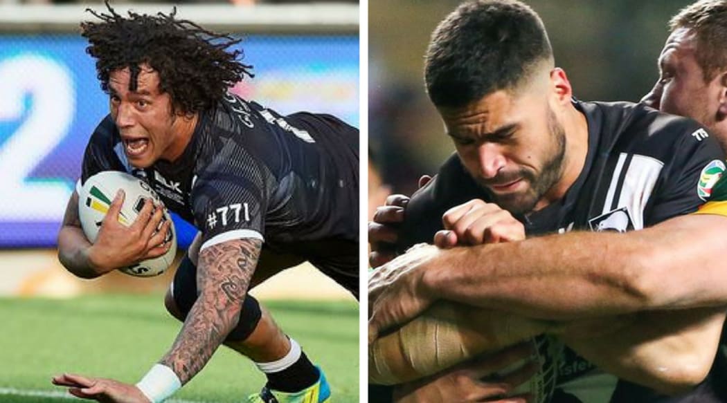 Kevin Proctor and Jesse Bromwich in action
