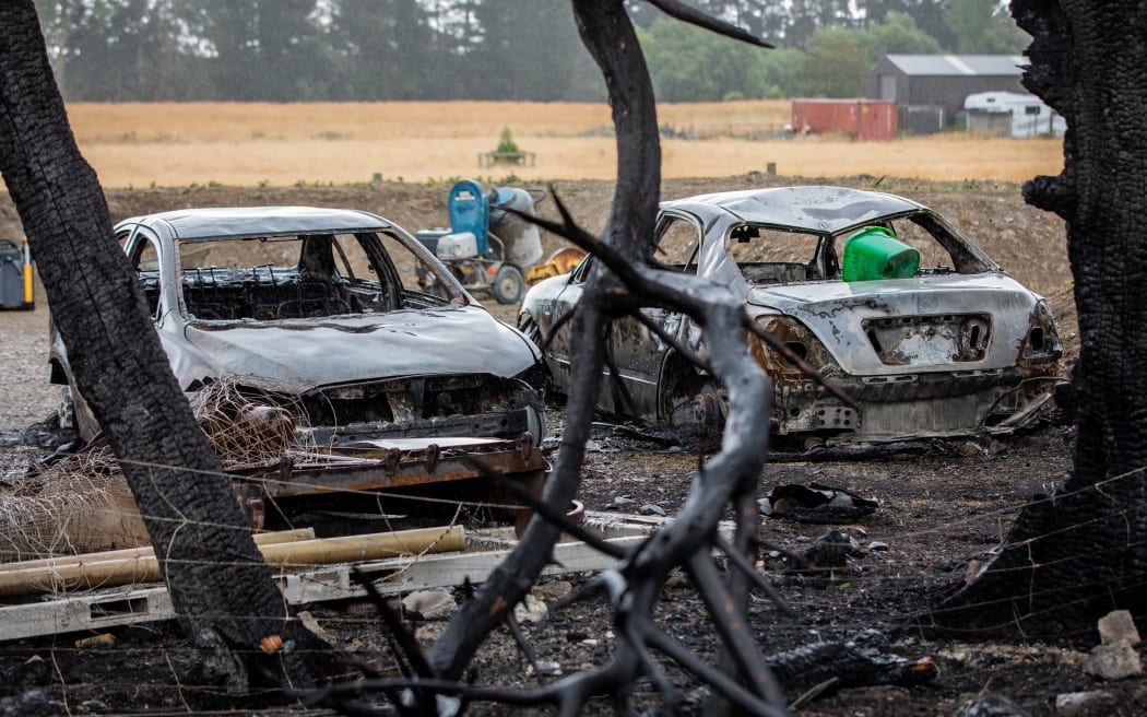 Loburn fire damage