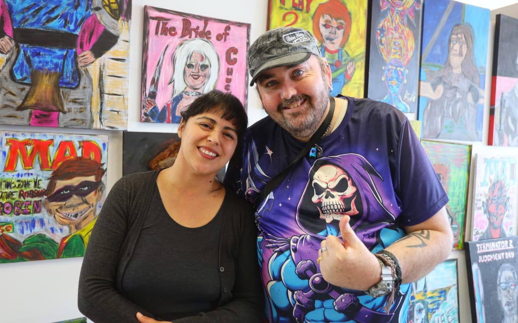 Alicia Rocha and Phill Sigglekow say the Magenta Creative Space changed their lives for the better.