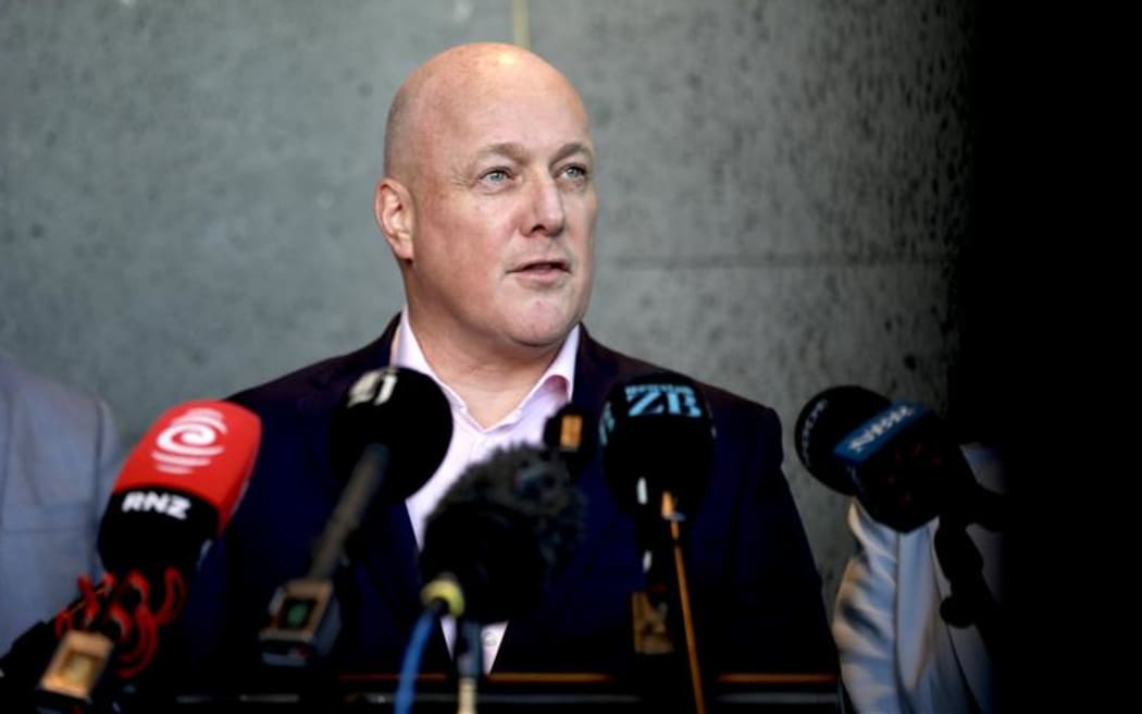 Prime Minister Christopher Luxon. 25 August 2025
