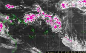 satellite image of the Pacific current weather