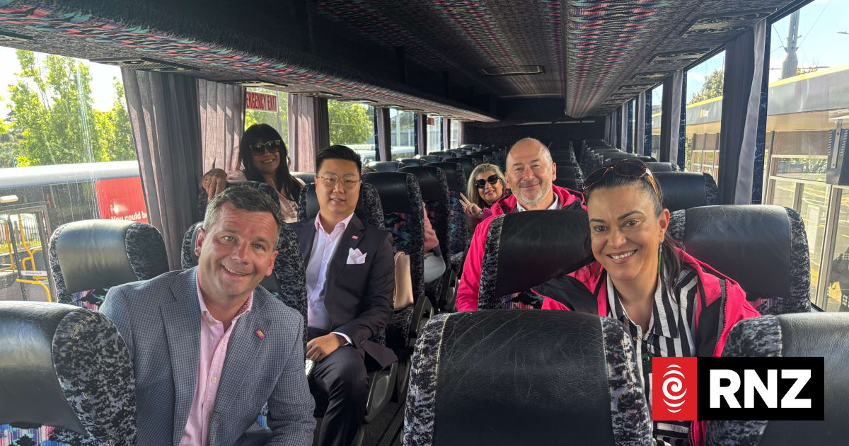 On board the ACT Party's Big Pinky