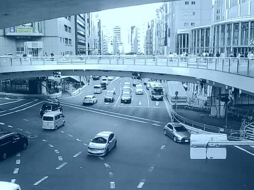 A snapshot taken by Kodak Reto's keychain Charmera.