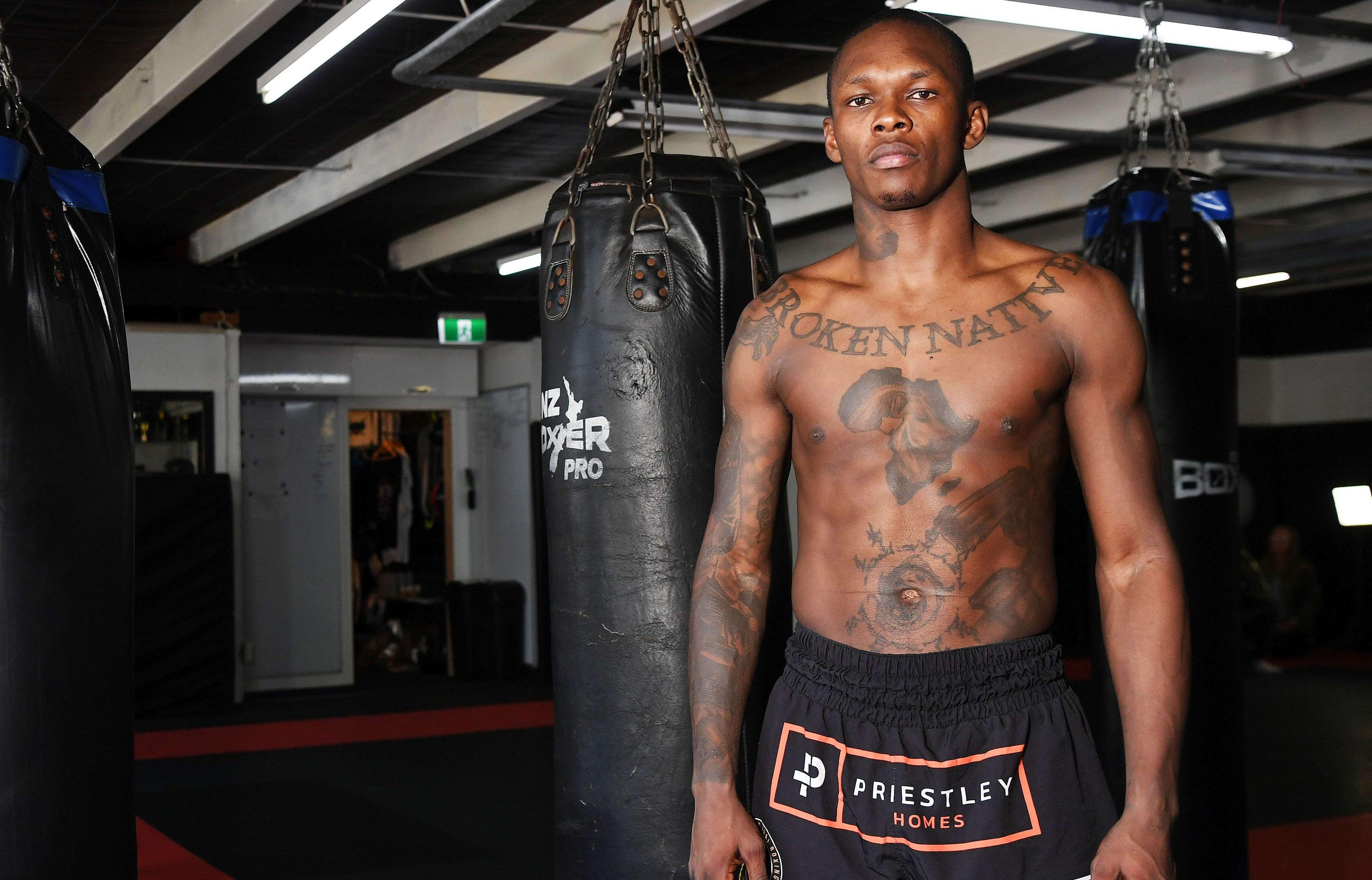 UFC Middleweight fighter Israel Adesanya