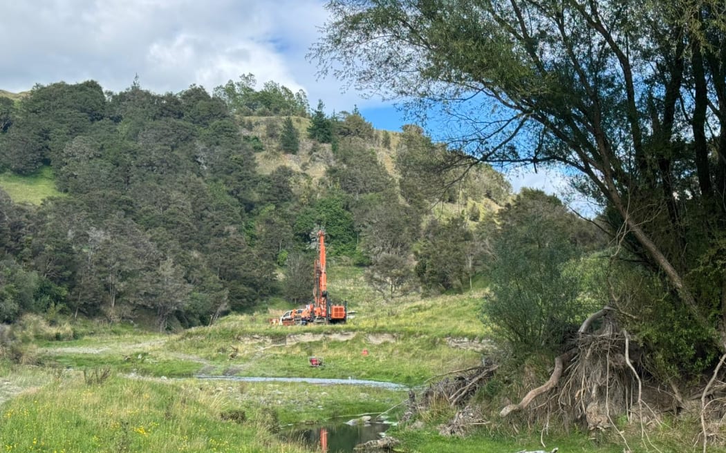 Geotechnical work has started as part of a feasibility study.