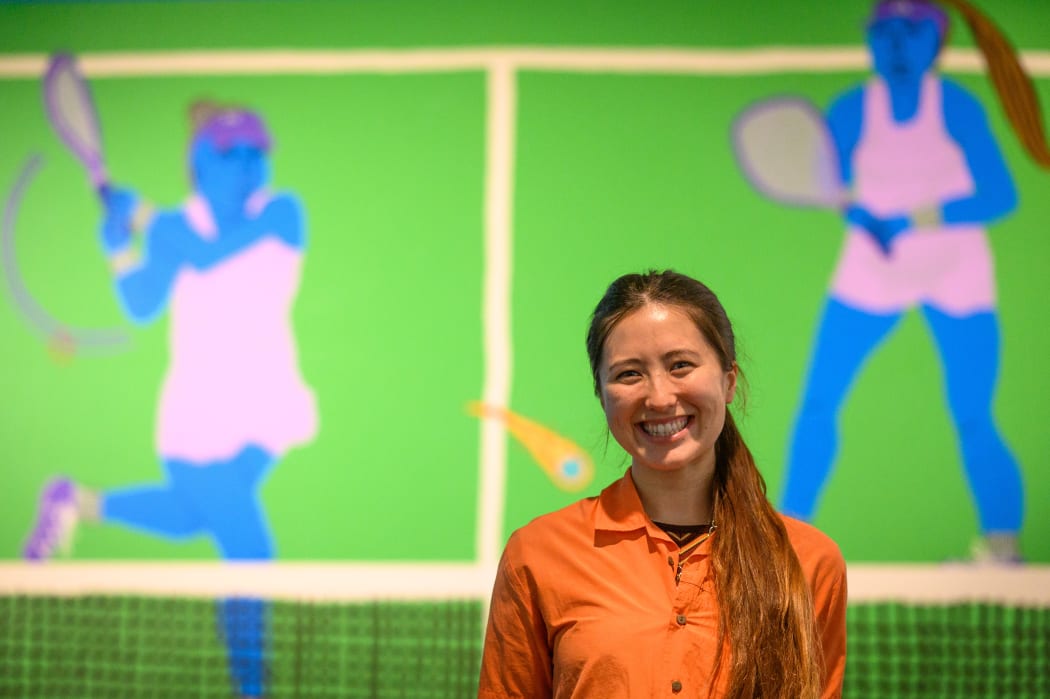 LOWER HUTT, NEW ZEALAND - March 15: Claudia Kogachi: Thereâs No I in Team â Artist Talk March 15, 2020 Dowse Art Museum in Lower Hutt, New Zealand. (Photo by Mark Tantrum/ http://marktantrum.com)