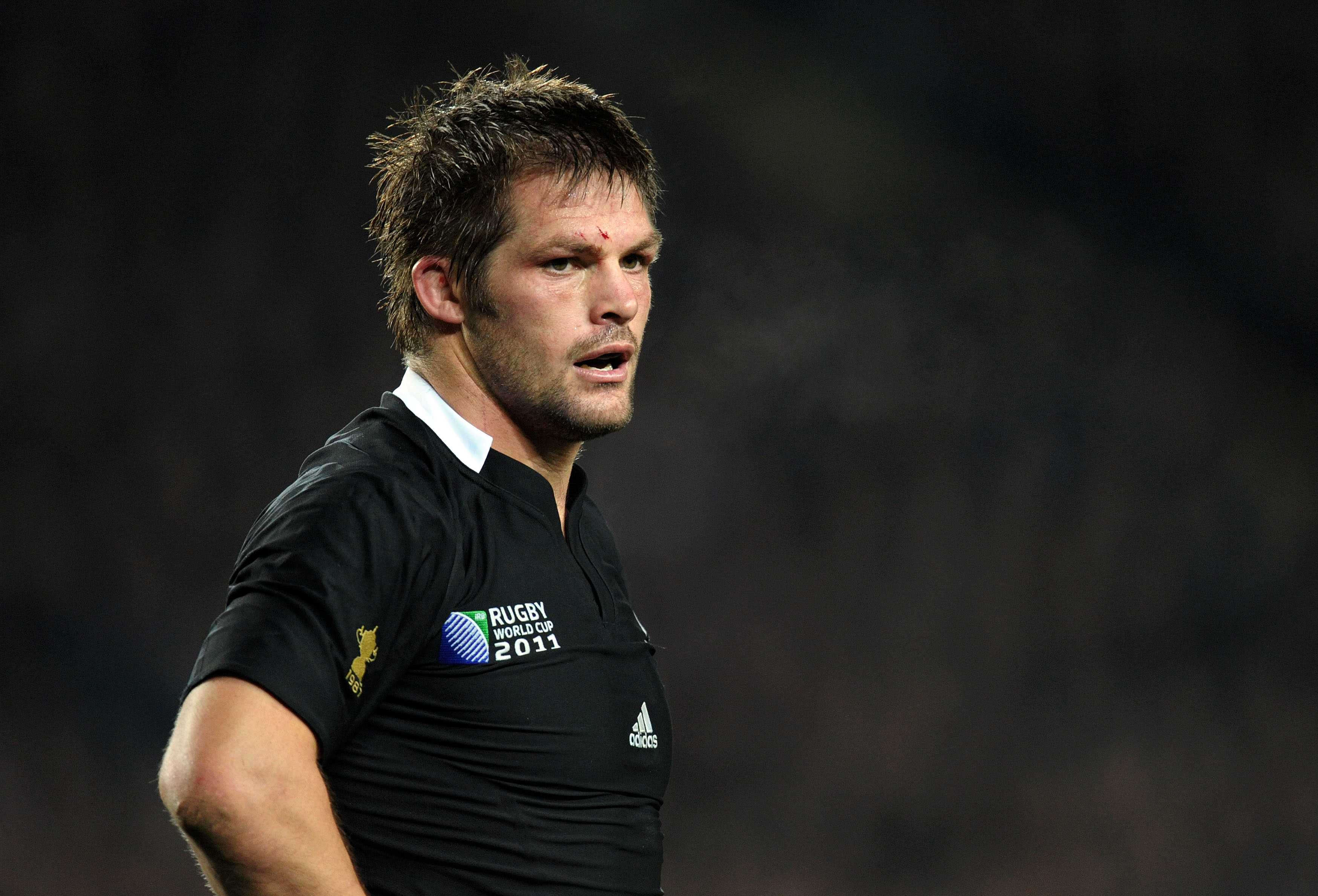 All Blacks captain Richie McCaw during the All Blacks v France pool A match of the 2011 IRB Rugby World Cup at Eden Park.
