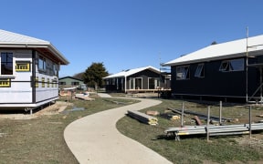 The papakāinga development at Te Āwhina Marae in Motueka.