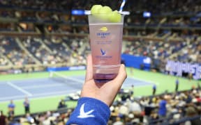 NEW YORK, NEW YORK - SEPTEMBER 02: Grey Goose Honey Deuce cocktails are served as Grey Goose toasts to the 2019 US Open at Arthur Ashe Stadium on September 02, 2019 in New York City.   Monica Schipper/Getty Images for Grey Goose/AFP (Photo by Monica Schipper / GETTY IMAGES NORTH AMERICA / Getty Images via AFP)