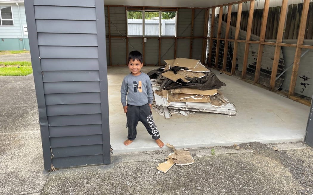 Razib Hussain said he just wanted to give his four-year-old son Rifayat a place to call his own.