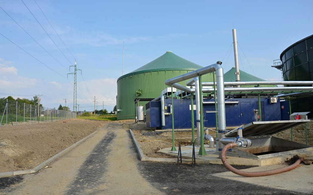 the biogas plant green energy