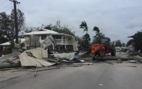 Nuku'alofa after Cyclone Gita.