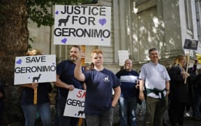 The fight to save Geronimo has found a wellspring of support. Tens of thousands have signed a petition, and protestors gathered outside the DEFR in London on 9 August.