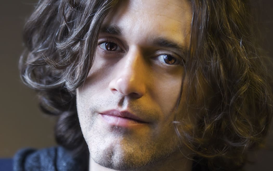 Playwright Lucas Hnath.