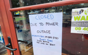 An iSite in Paihia closed due to the power outage.