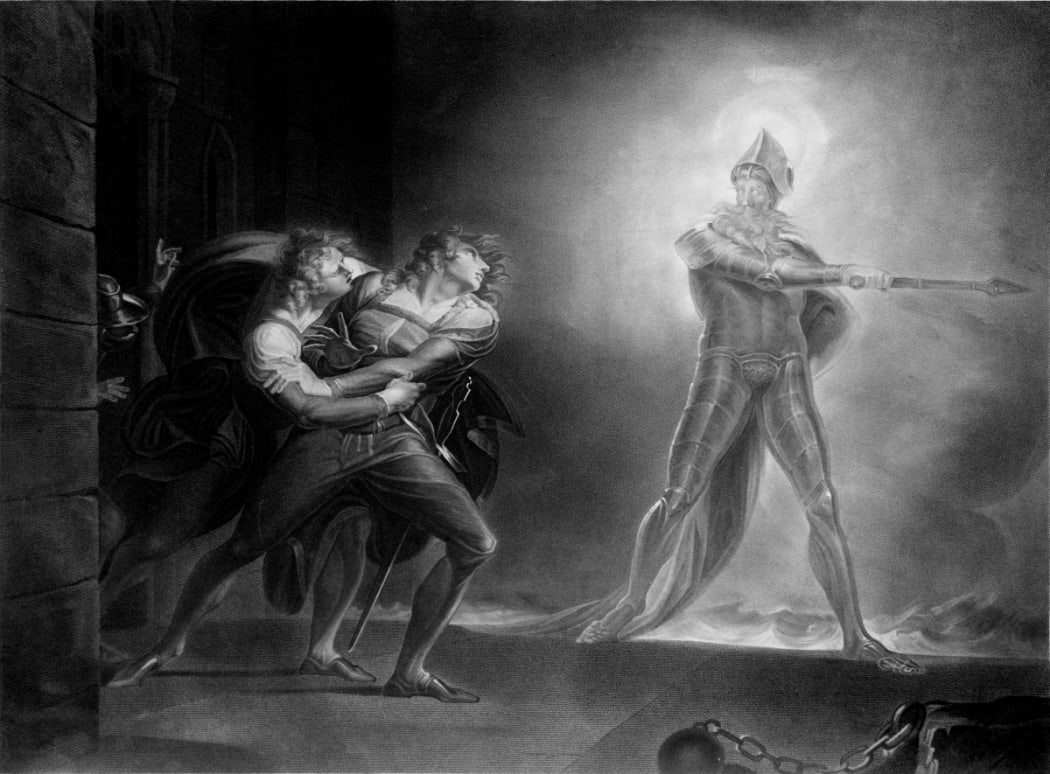 Hamlet, Prince of Denmark, Act I, Scene IV by Henry Fuseli