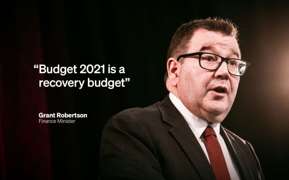 Minister of Finance Grant Robertson Budget 2021 quote
