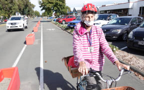 Cyclist Colleen O'Byrne