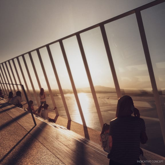 An illustration of what the Northern Pathway could look like for users.