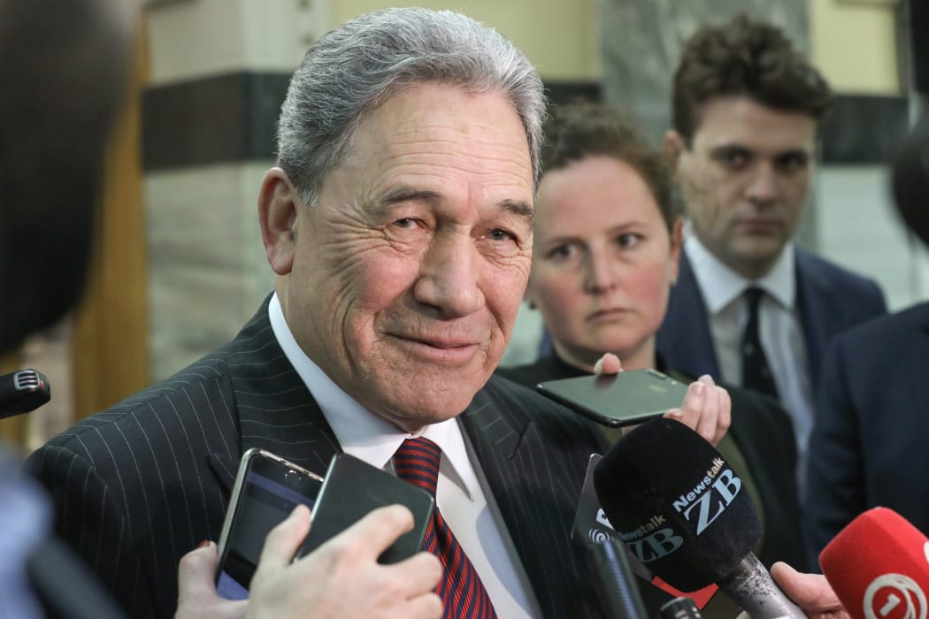NZ First Leader Winston Peters