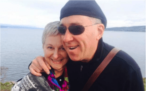 Sally Lewis and Greg Hopkinson