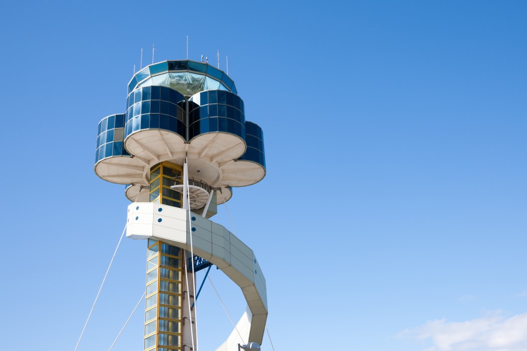 Sydney Airport air traffic control tower.