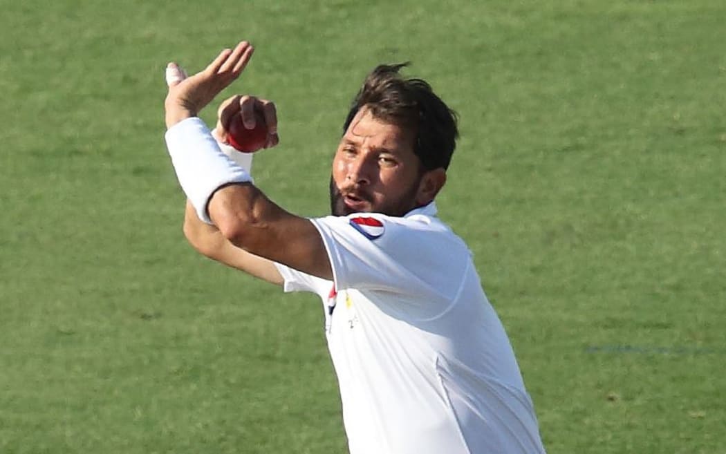 Pakistan spinner Yasir Shah.