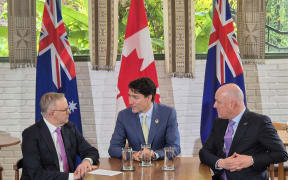 Albanese, Trudeau and Luxon at East Asia Summit
