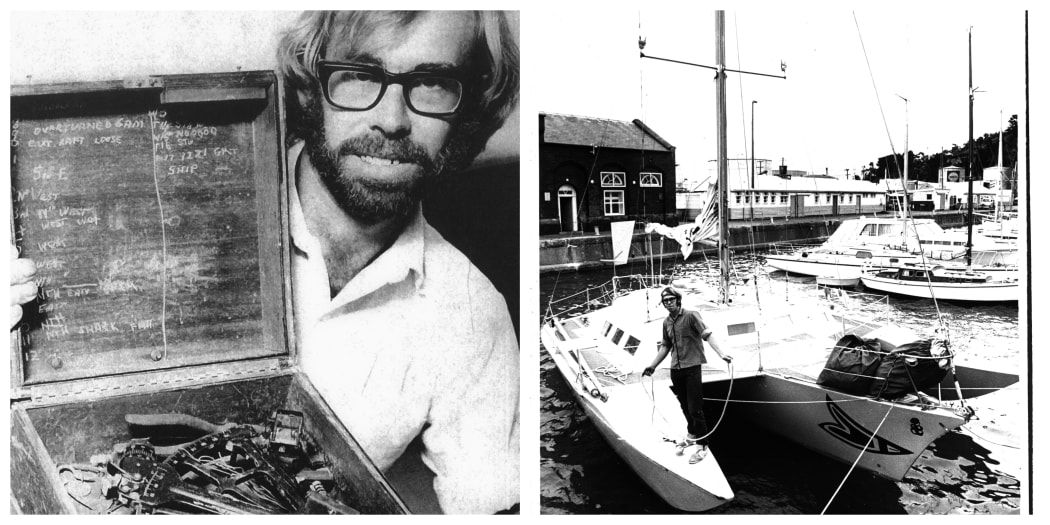 Solo Sailor, Tony Allan's sea survival
