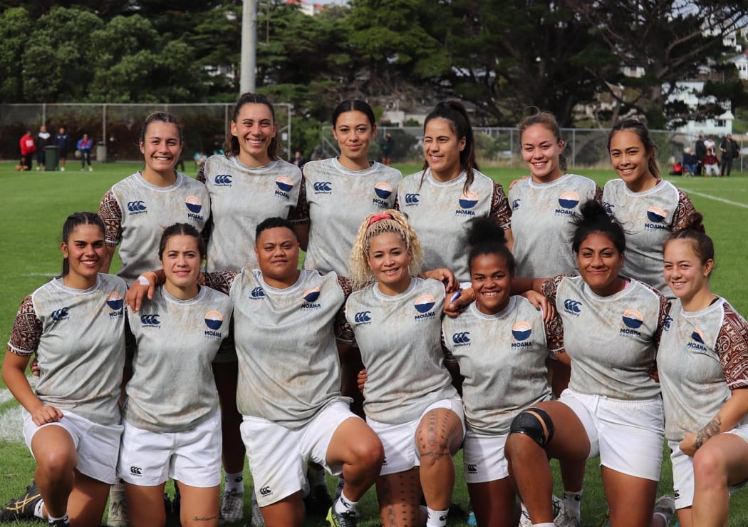 The first Moana Pasifka women's team made their competitive debut in Wellington.