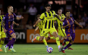 Oskar Zawada of the Wellington Phoenix.