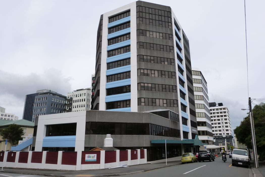 The IRD building on Hawkestone Street in Wellington.