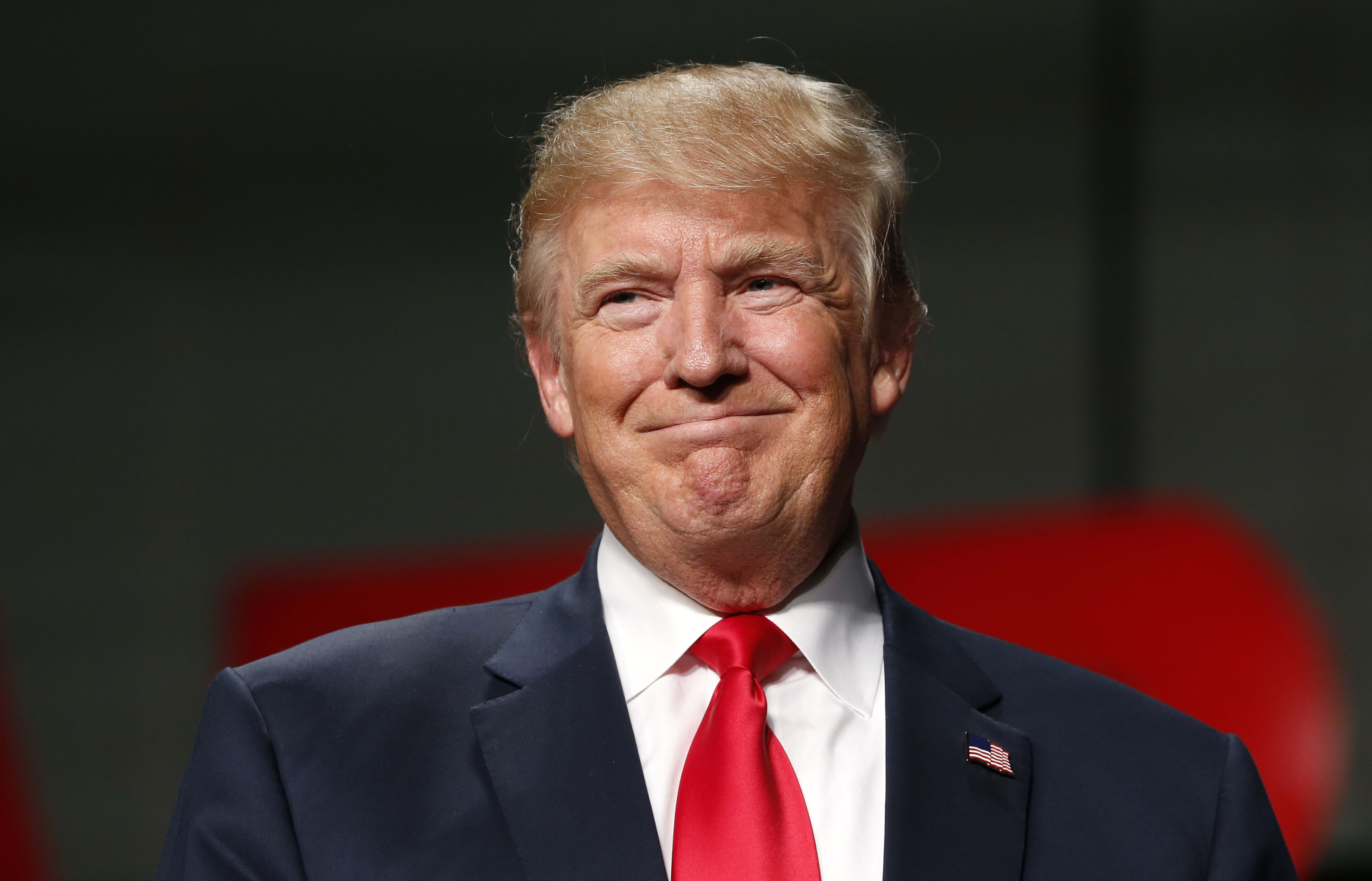 Donald Trump, October 2016.