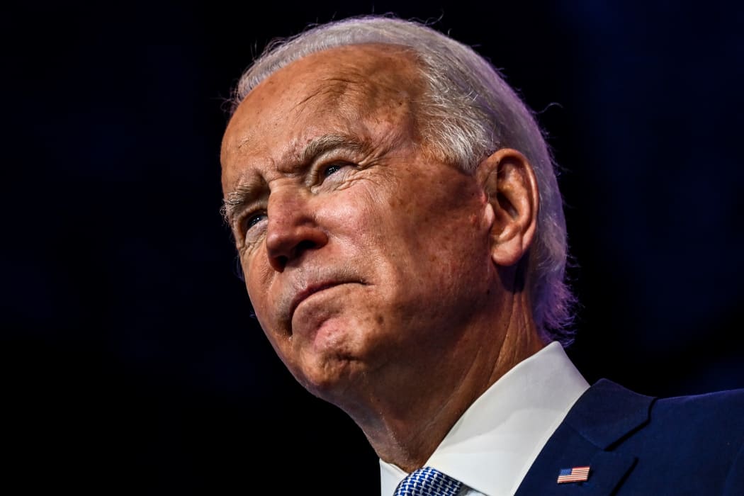 US President-elect Joe Biden speaks during a cabinet announcement event in Delaware, on November 24, 2020.
