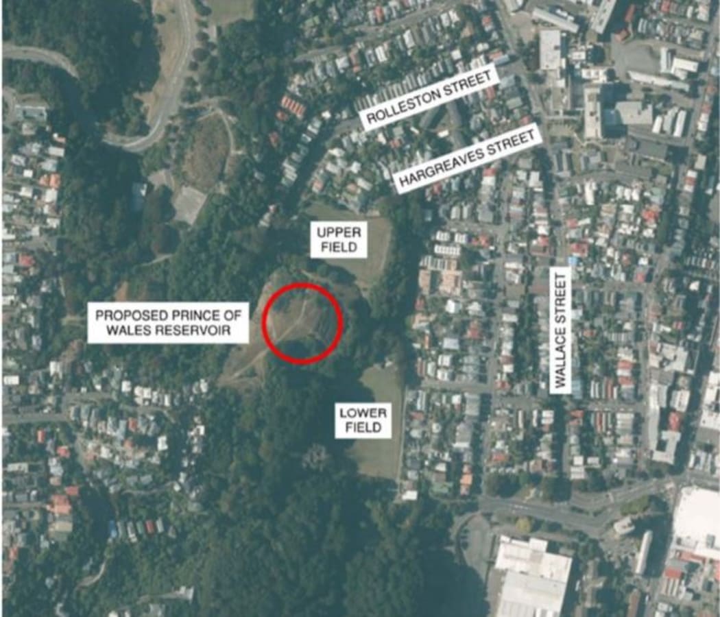 Proposed Prince of Wales/Omāroro Reservoir Site.