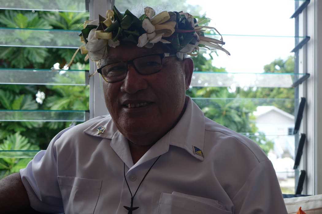 Tokelau Faipule for Atafu, Kelihiano Kalolo.