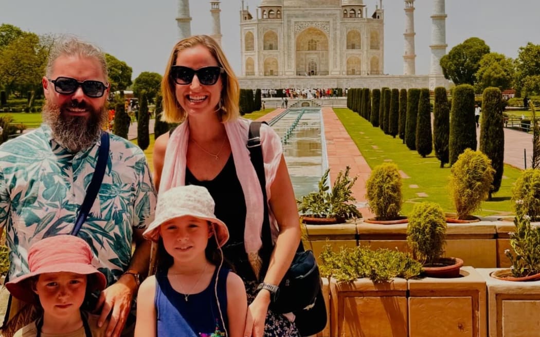 Family in India