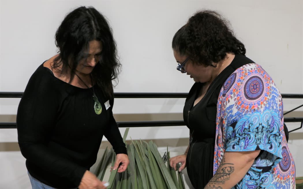 Roana Archbold (left) and her colleague Lucy.
