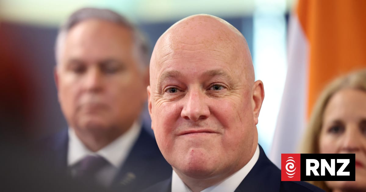 Morning Report live: Christopher Luxon faces questions as poll numbers slide in election year