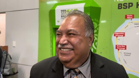 Former Nauru president Baron Waqa arrives in Rarotonga for the 52nd Pacific Islands Forum from 6-10 November 2023.