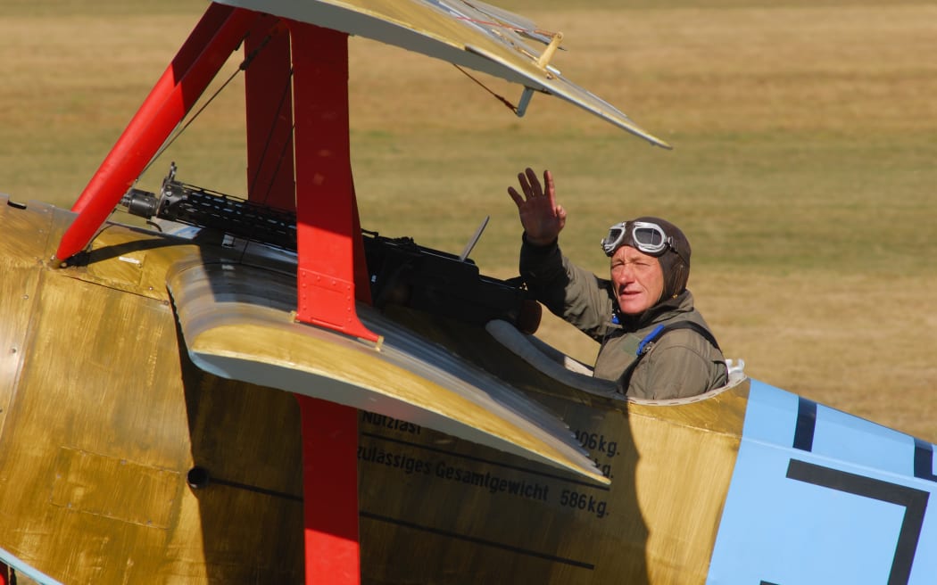 John Bargh also flies and trains pilots on vintage aircraft