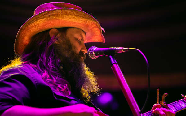 Chris Stapleton performing at Auckland's Spark Arena, Friday 7 March 2025.
