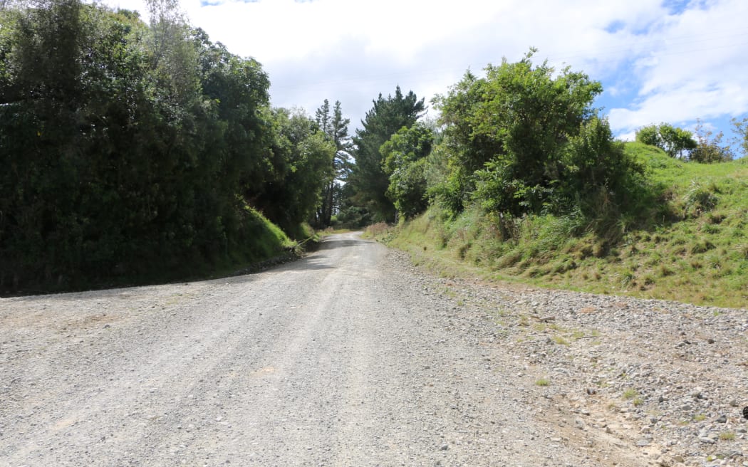 The rough road between Tokomaru Bay and Gisborne.