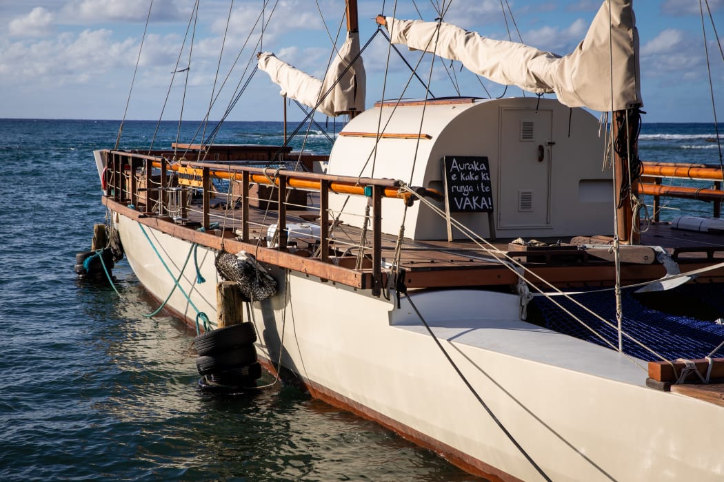 The Cook Islands vaka, Marumaru Atua.