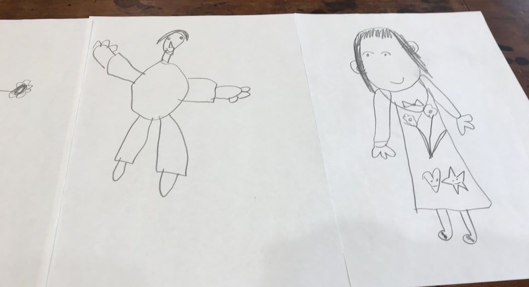 Drawings collected by Professor Harlene Hayne.