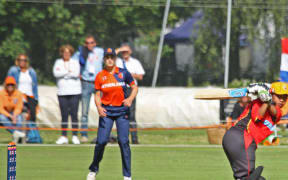 Brenda Tau scored 34 from 35 balls.