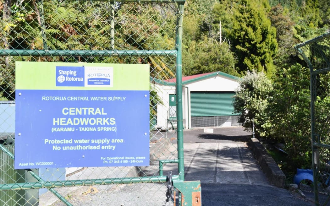 The Karamu Takina springs and water treatment site serves the central Rotorua area.